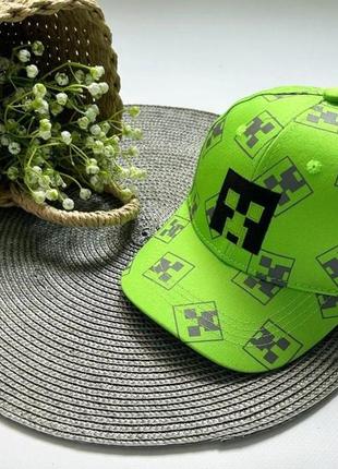 Кепка котон майнкрафт