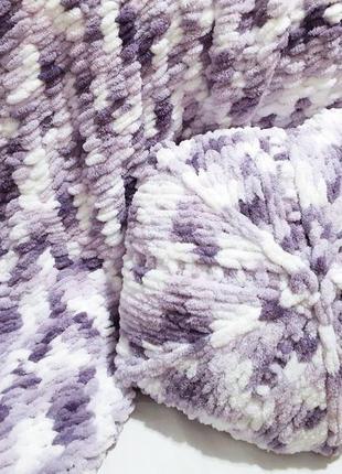 Комплект "сирень" з плюшевою пряжі