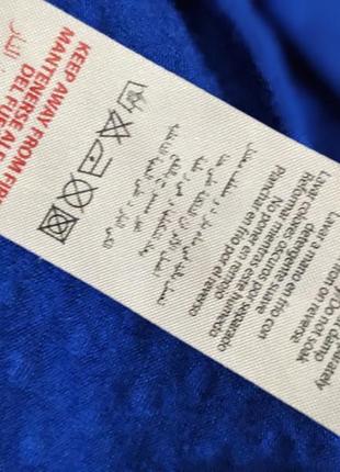 Синє плаття в горошок 14-189 фото