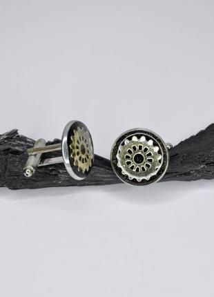Стімпанк запонки