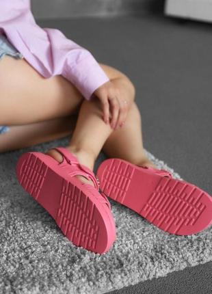 Сандалі босоніжки в стилі miu miu