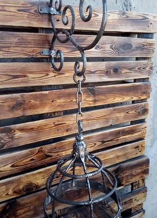 Бра в виде средневекового светильника в ретро стиле