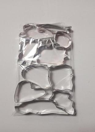 Форма на печево набір 10 штук (метал)