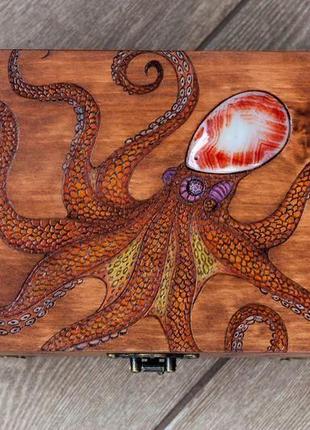 Шкатулка "octopus 2".3 фото