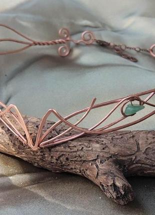 Диадема из меди