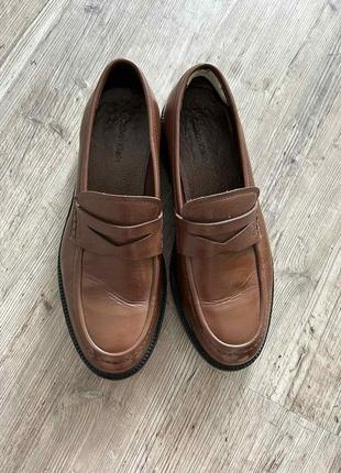Лоферы Cintur calvin szorty оригинал eur 44 , uk 10 стелька 29,5 см кожа внутри и снаружи сделаны в португал