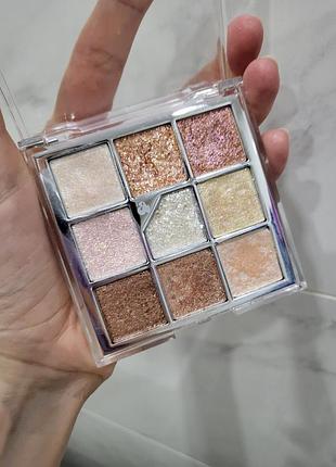 Глітерна палетка тіней unleashia glitterpedia