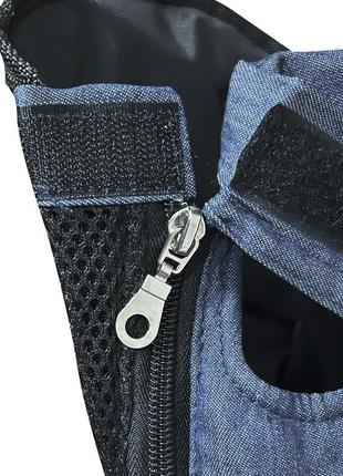 Рюкзак-кенгуру для тварин sy210814 dark blue m2 фото