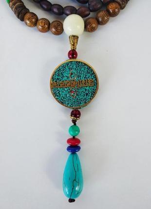 Тибетское ожерелье - амулет "удача"2 фото