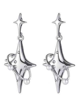 Сережки y2k кежуал зірки намистинки камінці