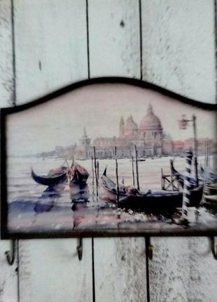 Ключница-панно "венеция"2 фото