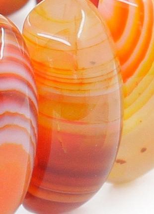 Браслет - амулет из камня сердолик  с бусиной дзи " большой человек"3 фото