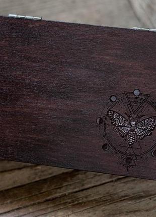 Шкатулка "death moth minimal"