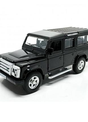 Автомодель - land rover defender 110 (черный)