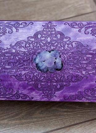 Шкатулка "roco amethyst 2" 2