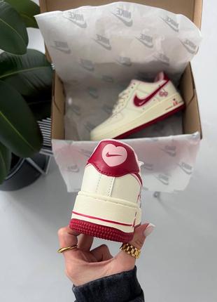 Женские кроссовки в стиле nike air force cherry.5 фото