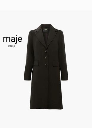 Шикарное брендовое пальто  maje