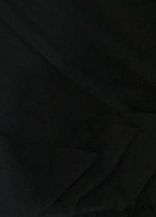 Трендовое черное мини платье 5