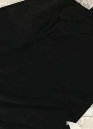 Трендовое черное мини платье 4