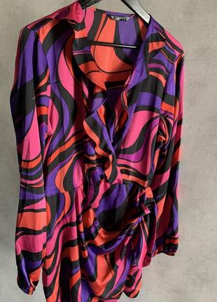 Платье-туника и юбка с имитацией запаха батал, две вещи!!!