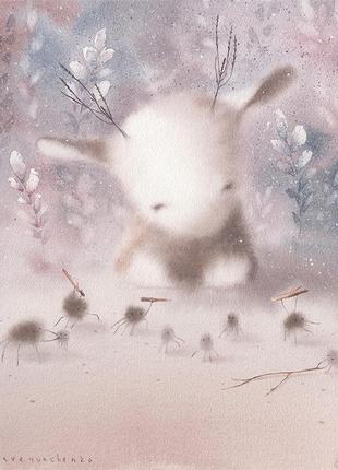 Акварель, друк а4