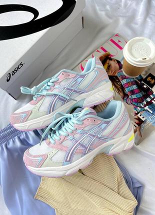 Asics gel 1130 white blue, кроссовки женские ассикс, кроссовки жеэнсие