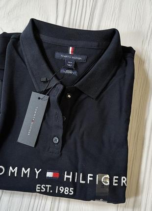 Футболка поло tommy hilfiger оригінал розмір s2 фото