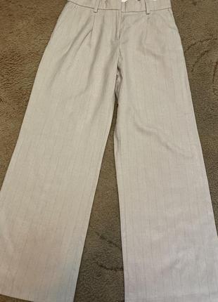 Штаны палаццо лен