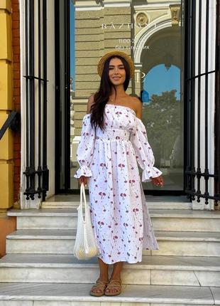 Платье из муслина