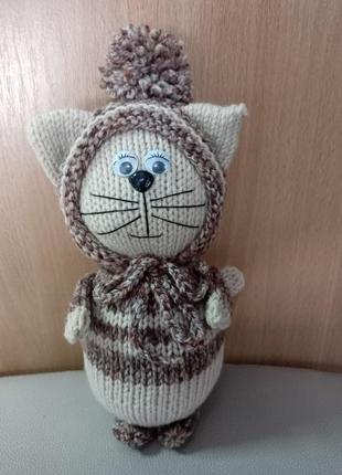 Котик. подарунок. м'яка іграшка.5 фото