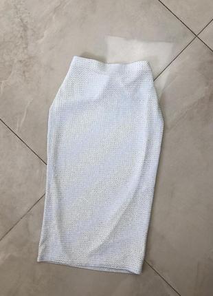 Блискуча спідниця олівець від topshop