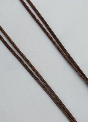 Кулон на веревке из натурального камня аметист4 фото