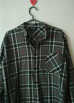 Мужская рубашка в клетку