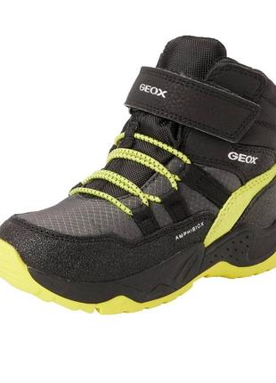 Детские зимние ботинки geox sentiero, сапоги мальчику 27р
