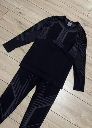 Мужской зональный термокостюм комплект термо зимний crivit l-xl термобелье