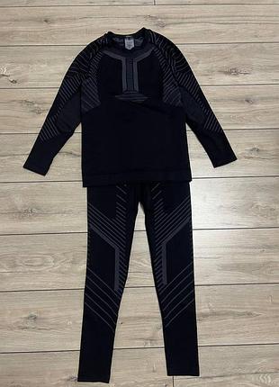 Мужской зональный термокостюм комплект термо зимний crivit l-xl термобелье