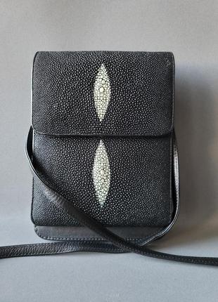 Stingray skin bag  сумка-планшет шкіра ската