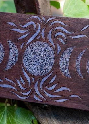 Шкатулка "moon phases"