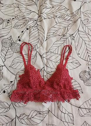 Терракотовий топ  бюстгальтер primark р.м