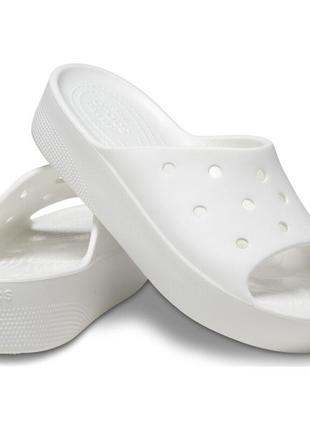 Шлепанцы crocs classic platform slide оригинал