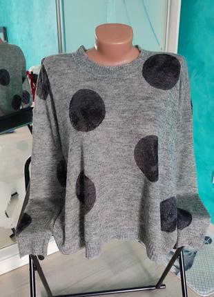 Светр оверсайз, шерсть,мохер marc o polo