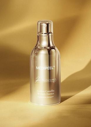 Антивозрастная эссенция для лица medi peel peptide 9 golden camellia wrinkle essence