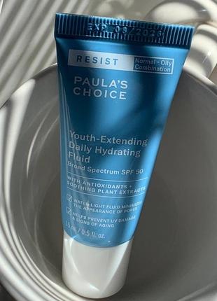 Paula's choice - resist - увлажняющая эмульсия с легкой жидкой текстурой spf 50
