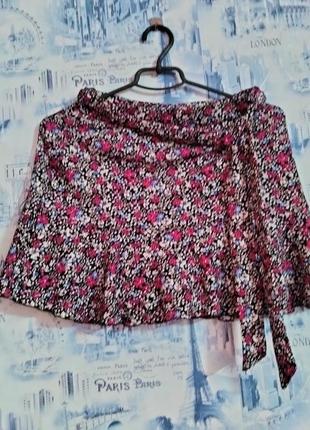 Юбка в цветок