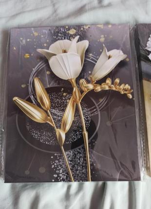 Невероятный стильный набор аартин трио печать на холсте.