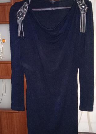 Распродажа! черное нарядное платье