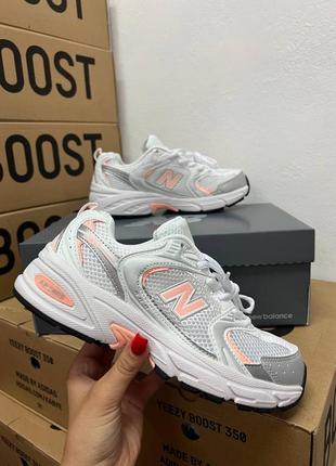 New balance 53о pink silver женские кроссовки New balance 53o pink silver женские кроссовки New balance сеточка