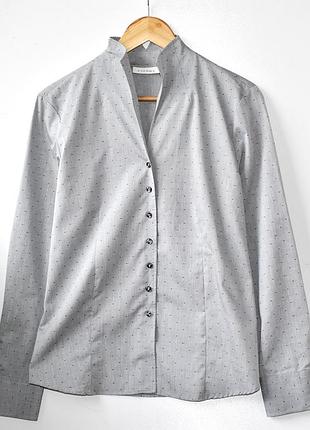 Eterna стильна фірмова сорочка з воротом стійкою