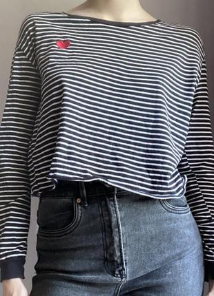 Укороченный лонгслив