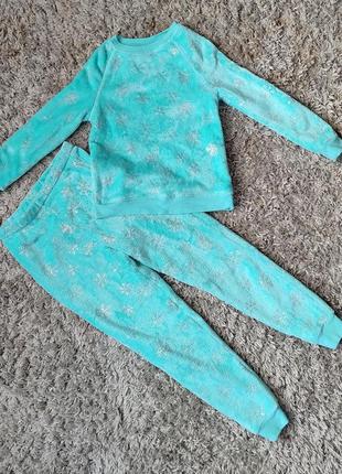 Пижама флисовая george на 7-8 лет